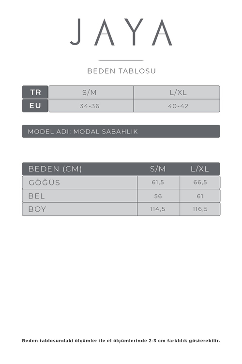Modal Sabahlık / Turkuaz | JAYA