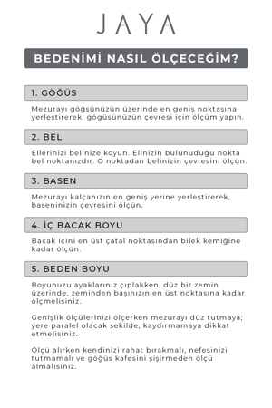 Organik Pamuklu Flare Tayt / Siyah | JAYA