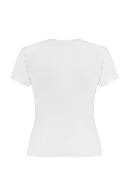 Organik Pamuklu Tshirt / Beyaz | JAYA