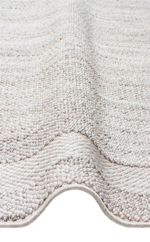 Cozy Bordür Gri: Modern Örgü Dokuma, Makine Halısı