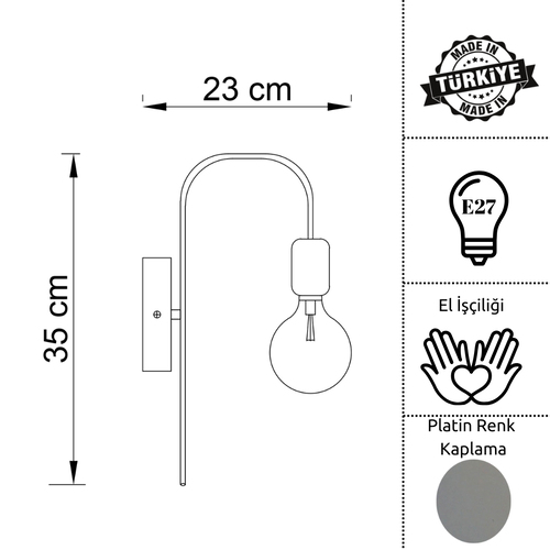 Curve Aplik-Platin