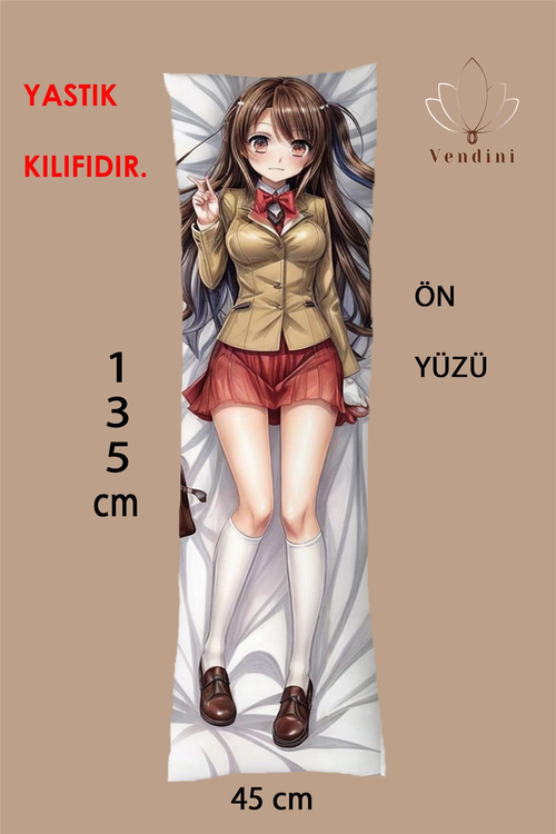 Anime Karakter Sarılma Yastığı Kılıfı 