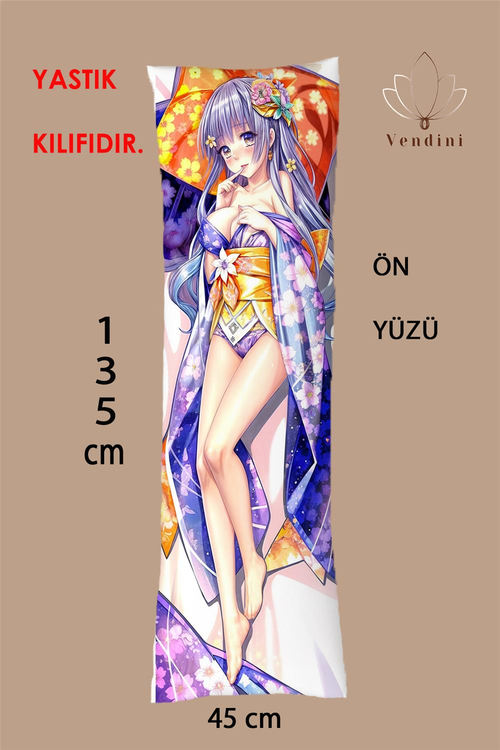 Anime Karakter Sarılma Yastığı Kılıfı 