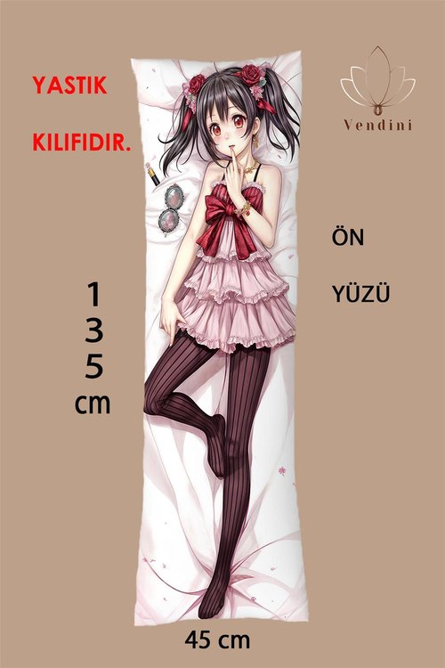 Anime Karakter Sarılma Yastığı Kılıfı 