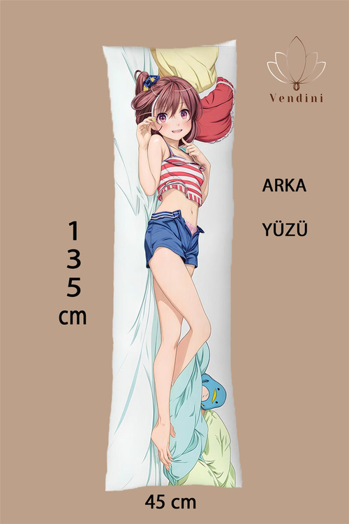 Anime Karakter Sarılma Yastığı Kılıfı 