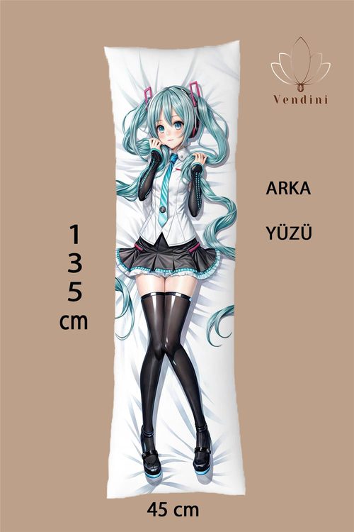 Anime Karakter Sarılma Yastığı Kılıfı 