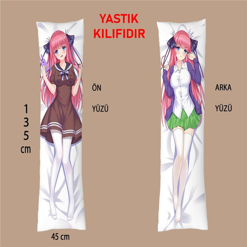 Anime Karakter Sarılma Yastığı Kılıfı 