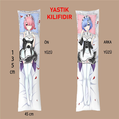 Anime Karakter Sarılma Yastığı Kılıfı 
