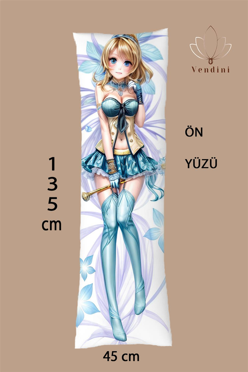 Anime Karakter Sarılma Yastığı Kılıfı 