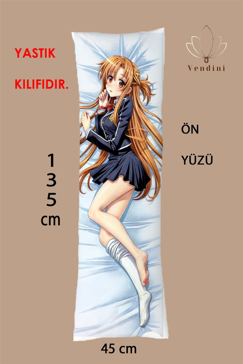 Anime Karakter Sarılma Yastığı Kılıfı 