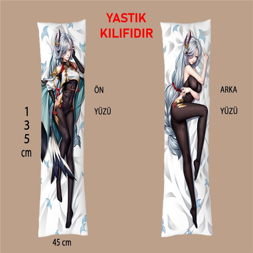 Anime Karakter Sarılma Yastığı Kılıfı 