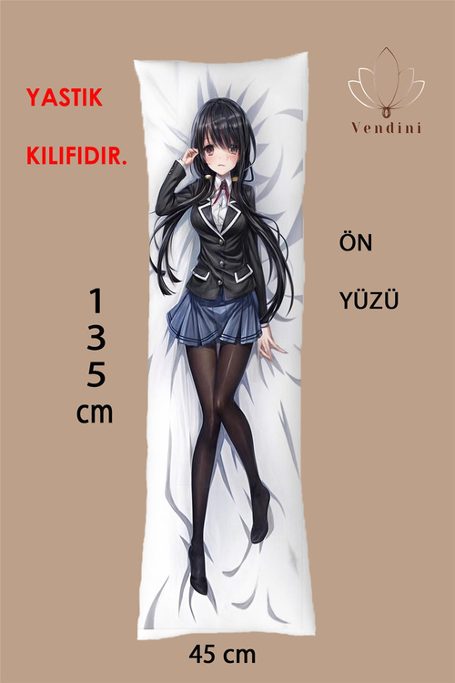 Anime Karakter Sarılma Yastığı Kılıfı 