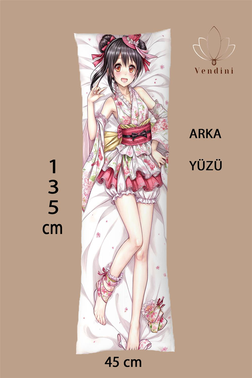 Anime Karakter Sarılma Yastığı Kılıfı 