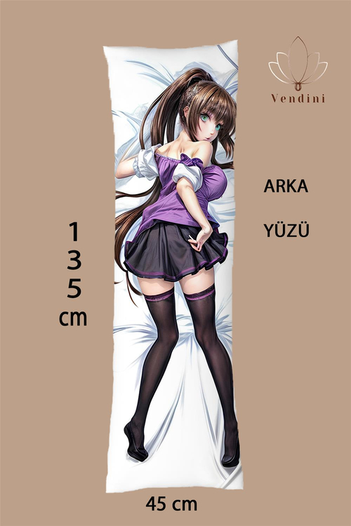 Anime Karakter Sarılma Yastığı Kılıfı 
