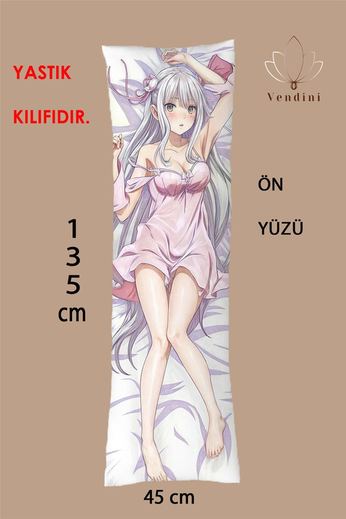 Anime Karakter Sarılma Yastığı Kılıfı 