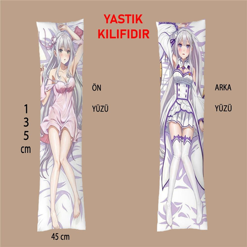 Anime Karakter Sarılma Yastığı Kılıfı 