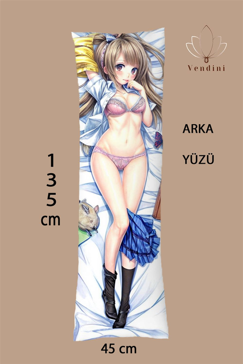 Anime Karakter Sarılma Yastığı Kılıfı 