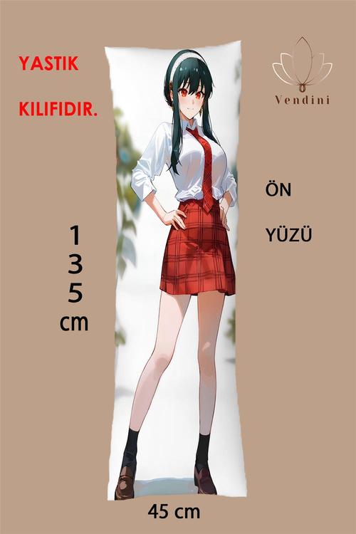 Anime Karakter Sarılma Yastığı Kılıfı 
