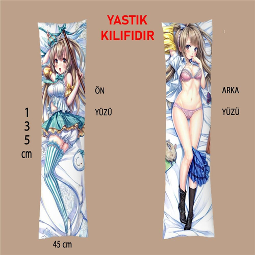 Anime Karakter Sarılma Yastığı Kılıfı 