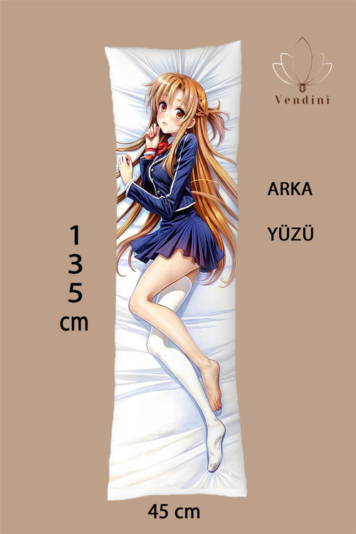 Anime Karakter Sarılma Yastığı Kılıfı 