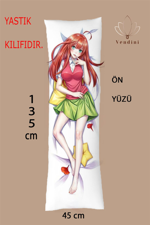 Anime Karakter Sarılma Yastığı Kılıfı 