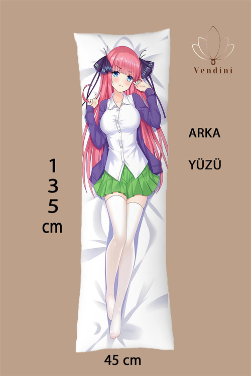 Anime Karakter Sarılma Yastığı Kılıfı 