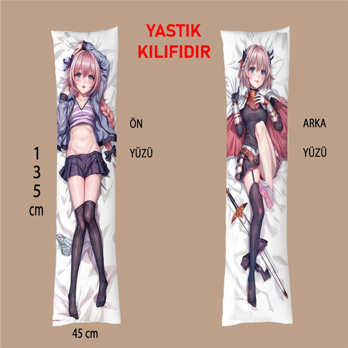 Anime Karakter Sarılma Yastığı Kılıfı 