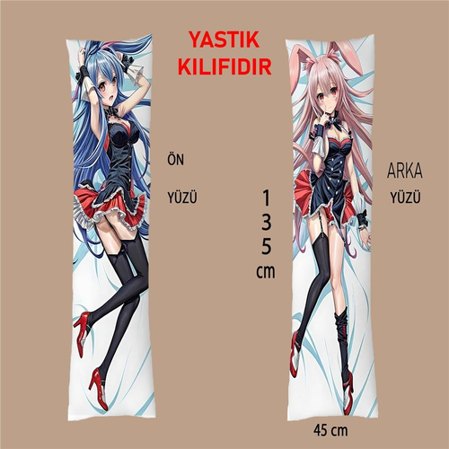 Anime Karakter Sarılma Yastığı Kılıfı 