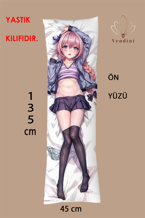 Anime Karakter Sarılma Yastığı Kılıfı 