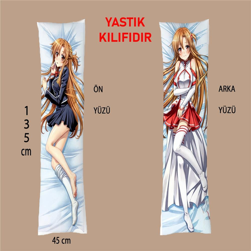 Anime Karakter Sarılma Yastığı Kılıfı 