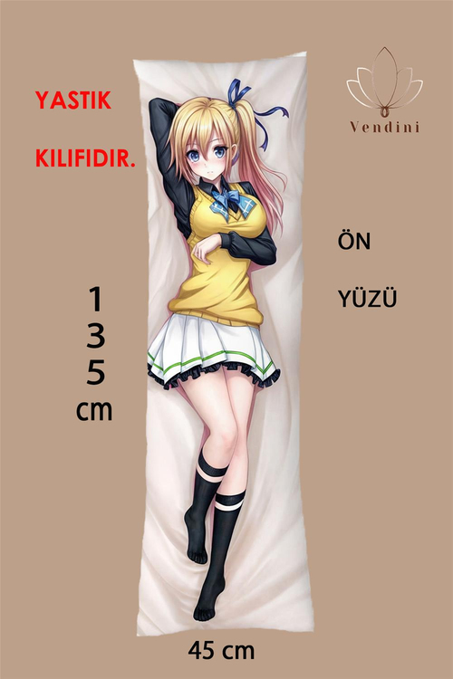 Anime Karakter Sarılma Yastığı Kılıfı 