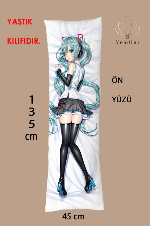 Anime Karakter Sarılma Yastığı Kılıfı 