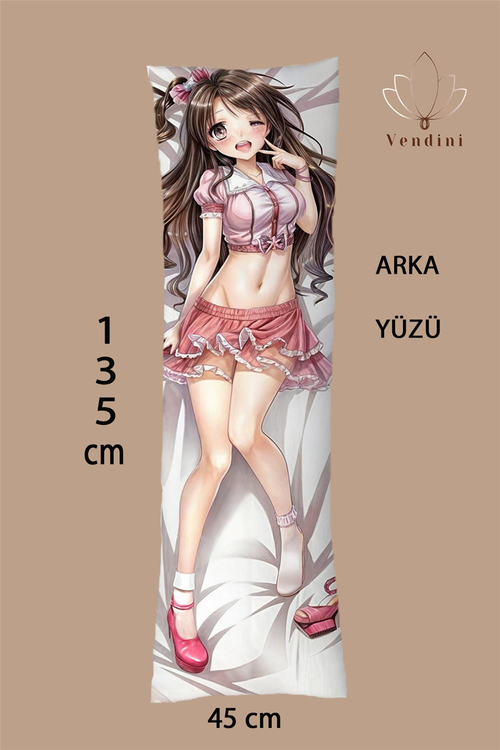 Anime Karakter Sarılma Yastığı Kılıfı 