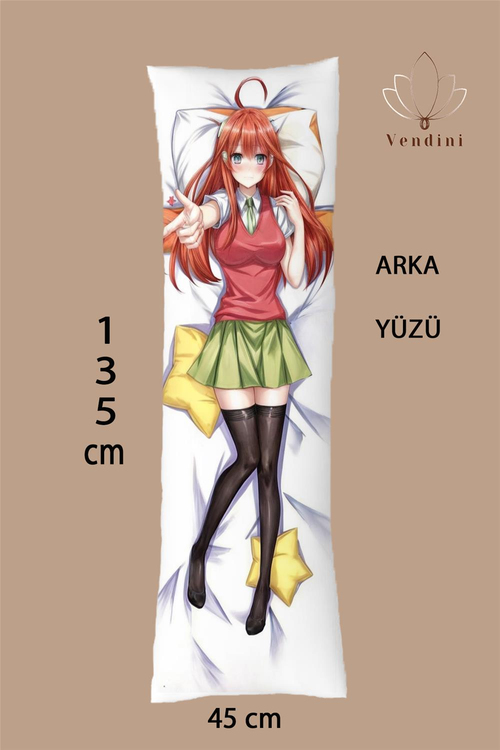 Anime Karakter Sarılma Yastığı Kılıfı 