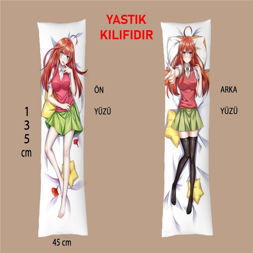Anime Karakter Sarılma Yastığı Kılıfı 