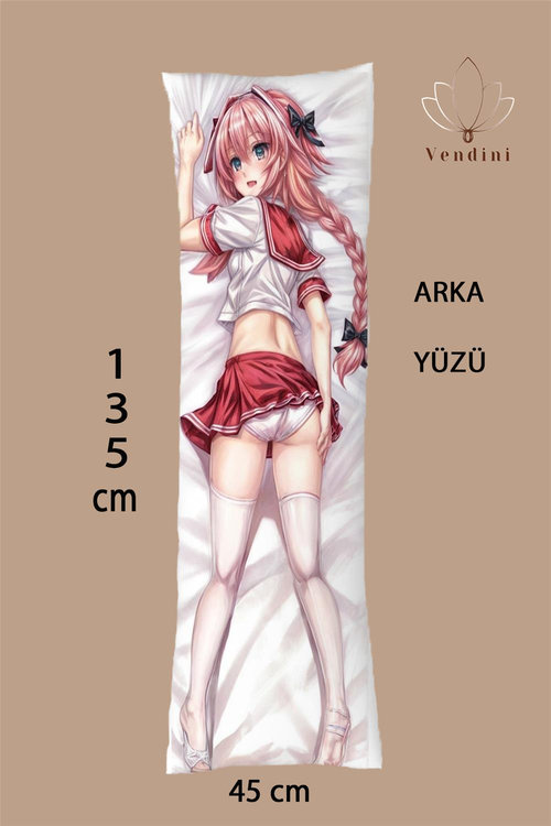 Anime Karakter Sarılma Yastığı Kılıfı 
