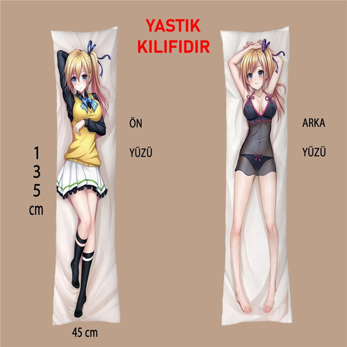 Anime Karakter Sarılma Yastığı Kılıfı 