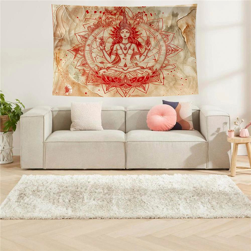 Kaliteli Kumaş, Capcanlı Renkler Duvar Örtüsü