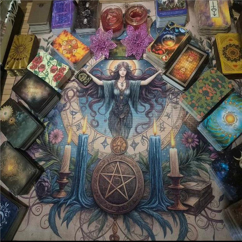 Tarot - Sunak -Altar  Örtüsü