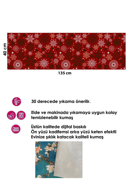 Tasarım Runner ve 4 lü Kırlent Kılıfı Takımı