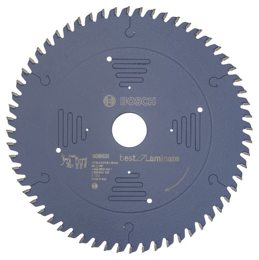 Bosch - Best Serisi Laminant için Daire Testere Bıçağı 216*30 mm 60 Diş