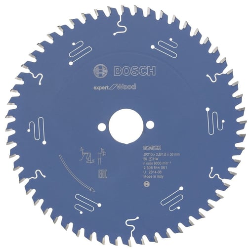 Bosch - Expert Serisi Ahşap için Daire Testere Bıçağı 210*30 mm 56 Diş