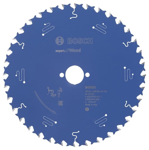 Bosch - Expert Serisi Ahşap için Daire Testere Bıçağı 235*30 mm 36 Diş