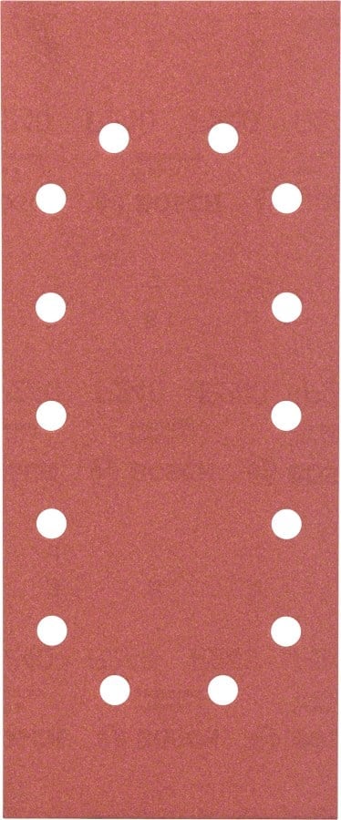 Bosch - Titreşimli Zımpara Kağıdı 10'lu, 115 x 280 mm 240 Kum 14 Delik
