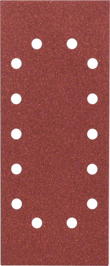 Bosch - Titreşimli Zımpara Kağıdı 10'lu, 115 x 280 mm 80 Kum 14 Delik