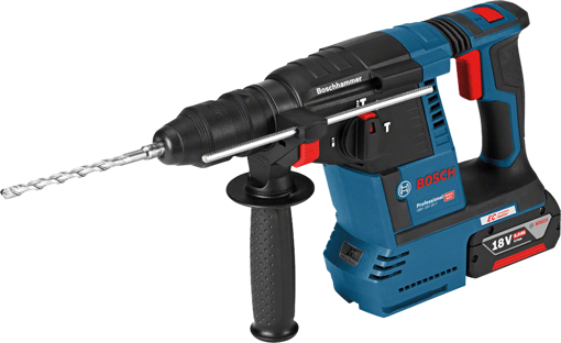 Bosch Professional GBH 18V-26 F 6 Ah Çift Akülü Kırıcı/Delici-Çanta