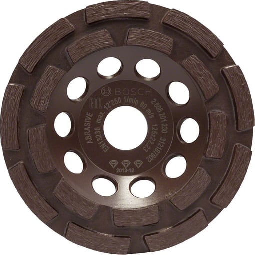 Bosch - Best Serisi Aşındırıcı Malzemeler İçin Elmas Çanak Disk 125 mm