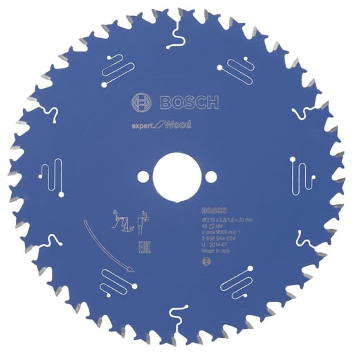 Bosch - Expert Serisi Ahşap için Daire Testere Bıçağı 210*30 mm 40 Diş