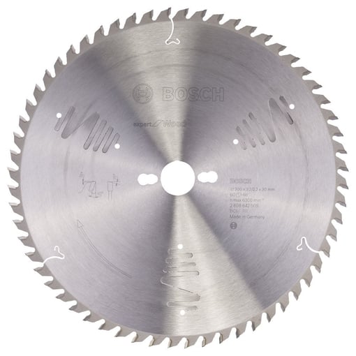 Bosch - Expert Serisi Ahşap için Daire Testere Bıçağı 300*30 mm 60 Diş