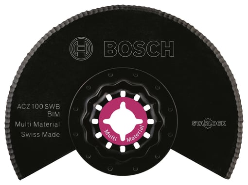 Bosch - Starlock - ACZ 100 SWB - BIM Oluklu Segman Testere Bıçağı 1'li